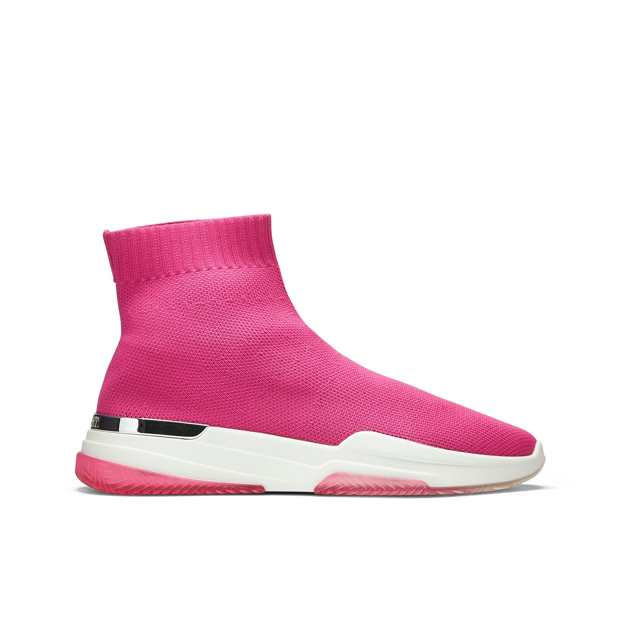 Hot pink sock sales sneakers