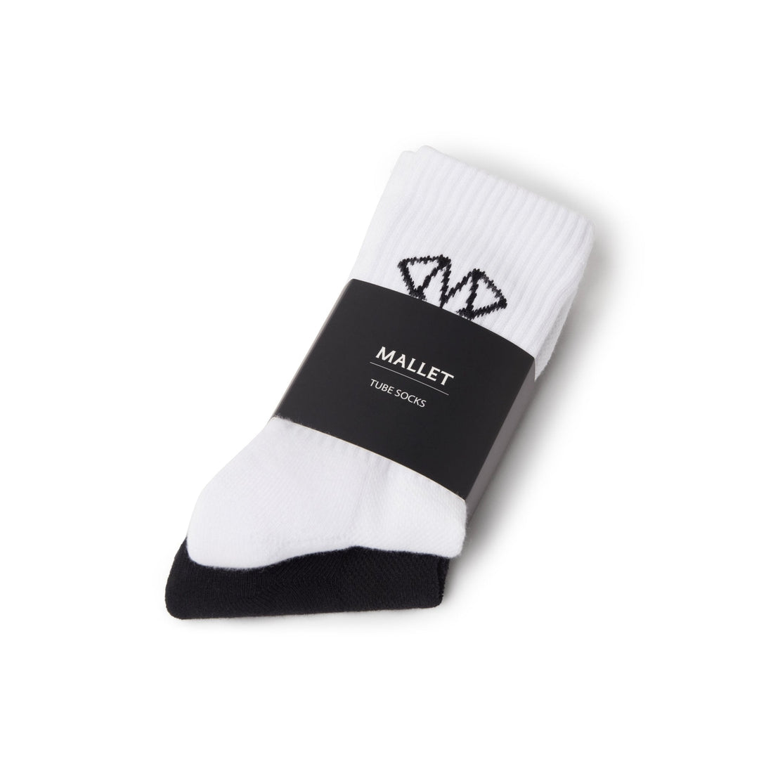 Mallet Socks Diamond Monogram 2 Pack Multi