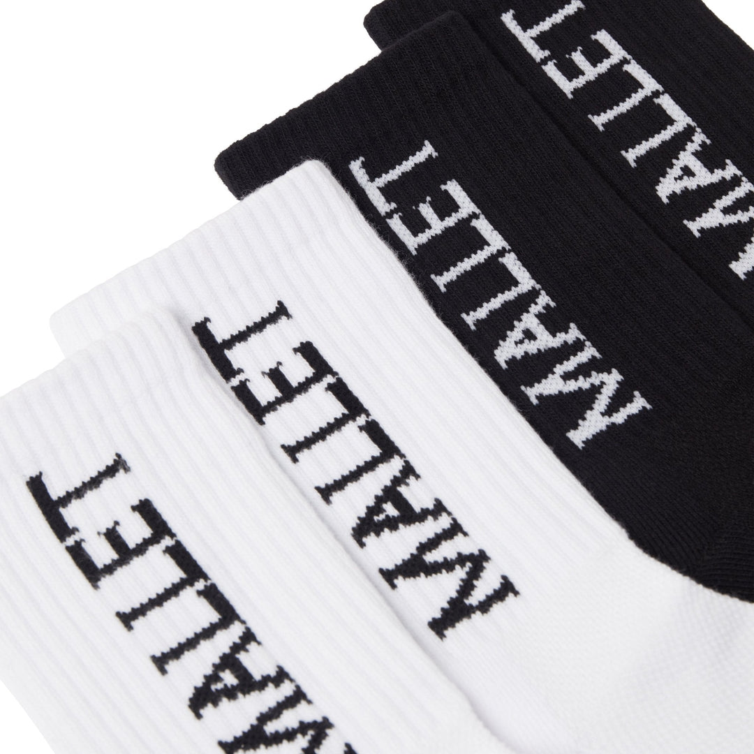 Mallet Socks Large Logo 2 Pack Multi