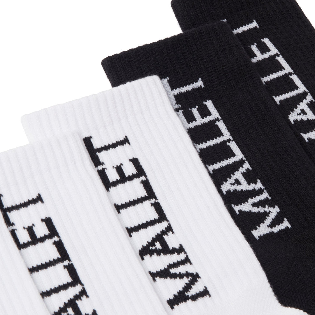 Mallet Socks Large Logo 5 Pack Multi