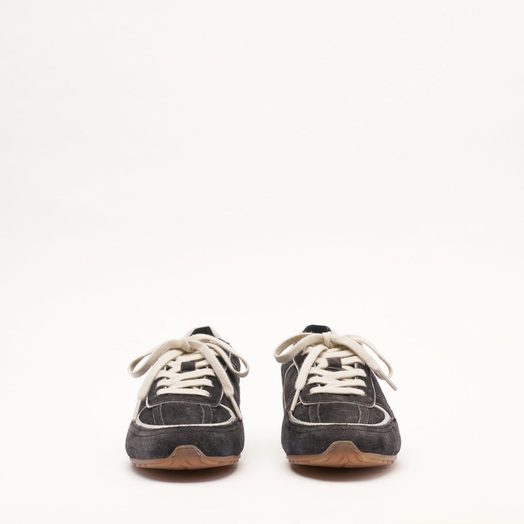 MALLET Acton Women's Black Suede Sneakers