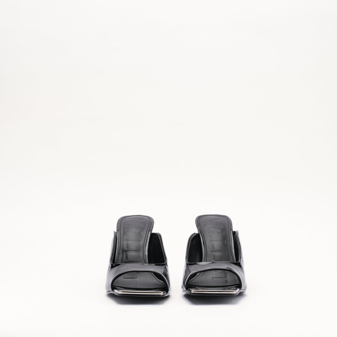 Amber Black Patent Womens