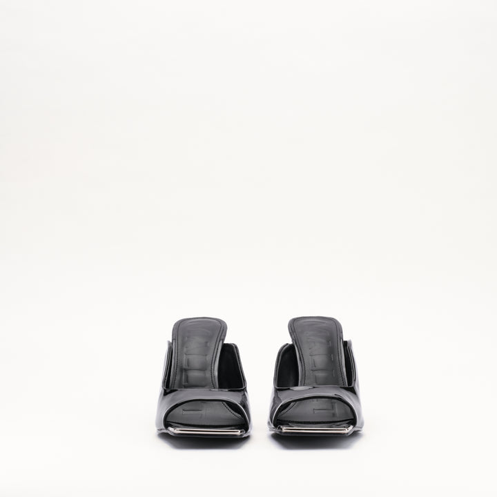 Amber Black Patent Womens