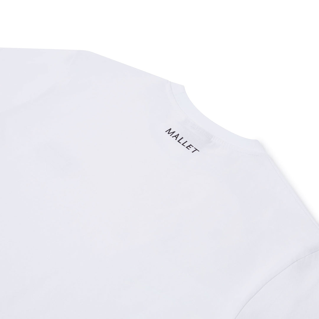 Plaque Tee White Organic