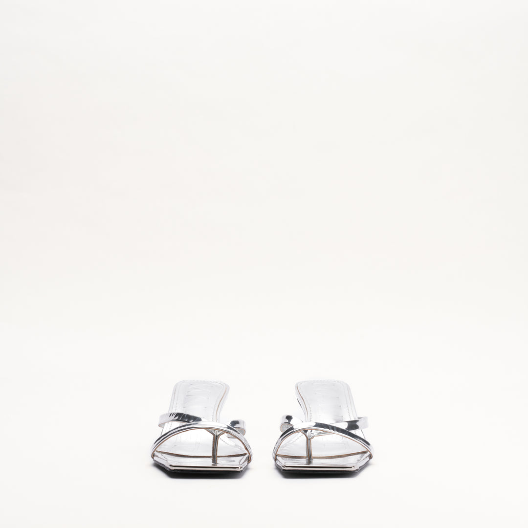 Elisa Metallic Silver Womens