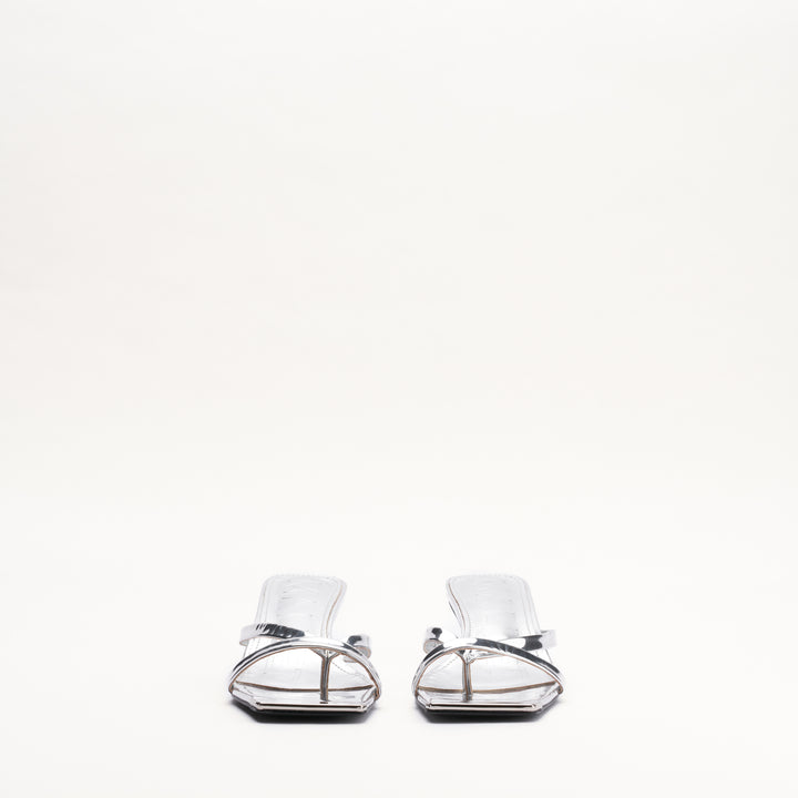 Elisa Metallic Silver Womens