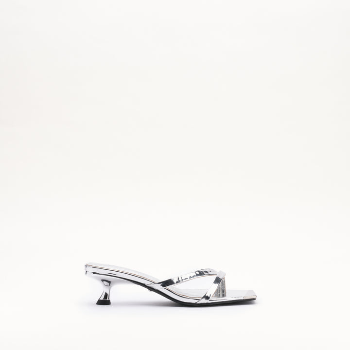 Elisa Metallic Silver Womens