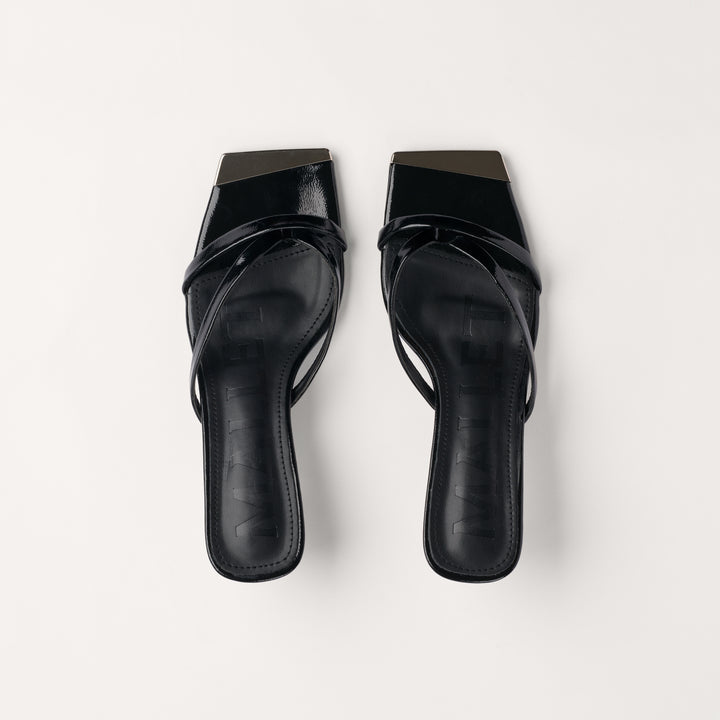 Elisa Black Patent Womens