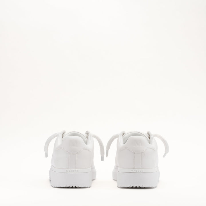 MALLET GRFTR Lite Men's White Soft Leather Sneakers