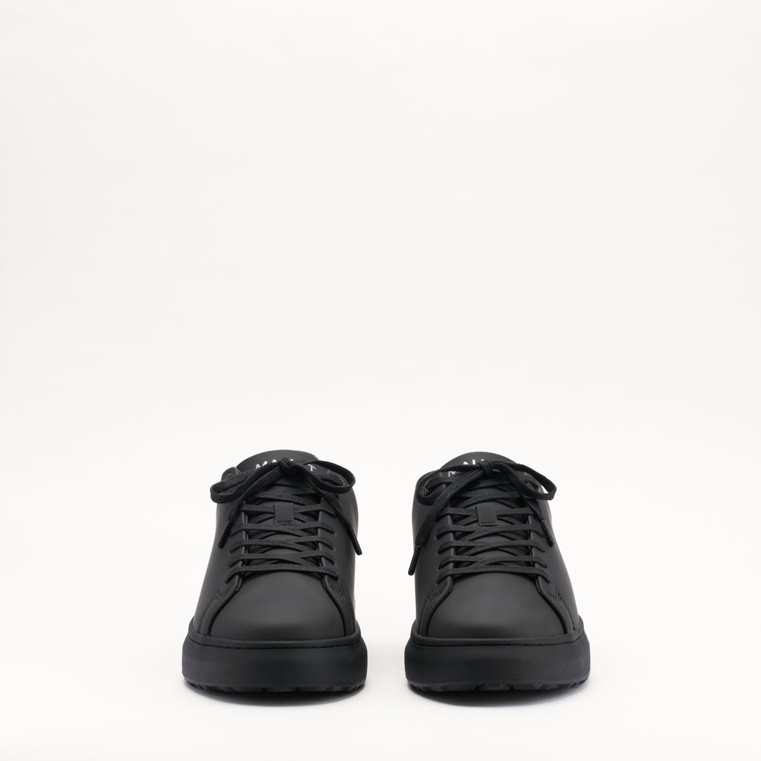 MALLET GRFTR Lite Men's Black Matt Leather Sneakers