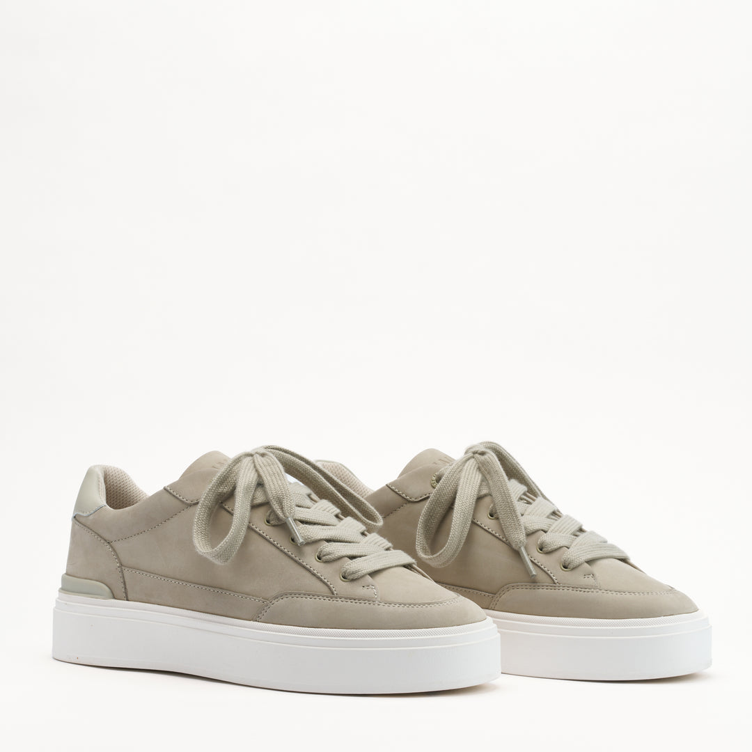 MALLET Lansbury Men's Neutral Nubuck Leather Trainers