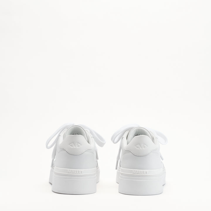 MALLET Lansbury Men's White Leather Sneakers