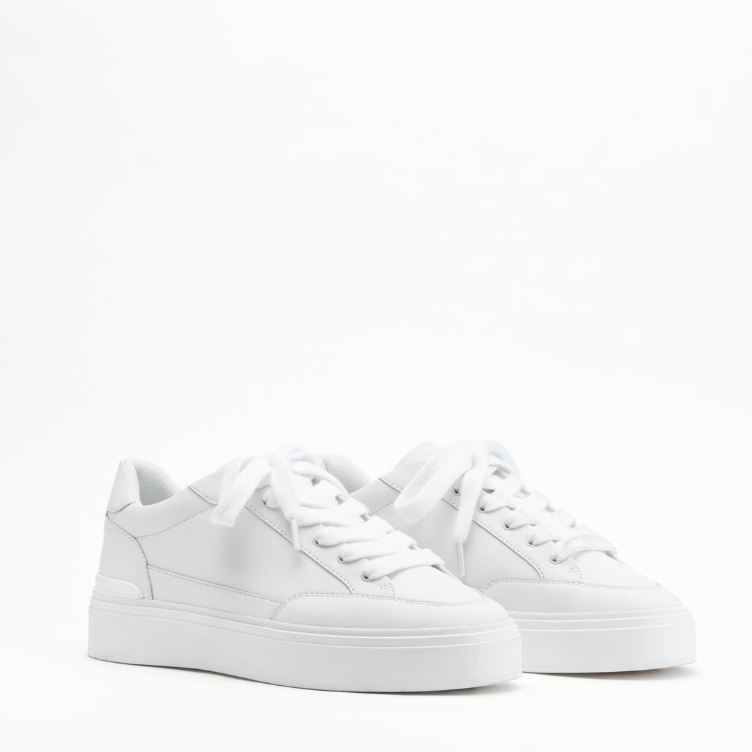 MALLET Lansbury Men's White Leather Sneakers