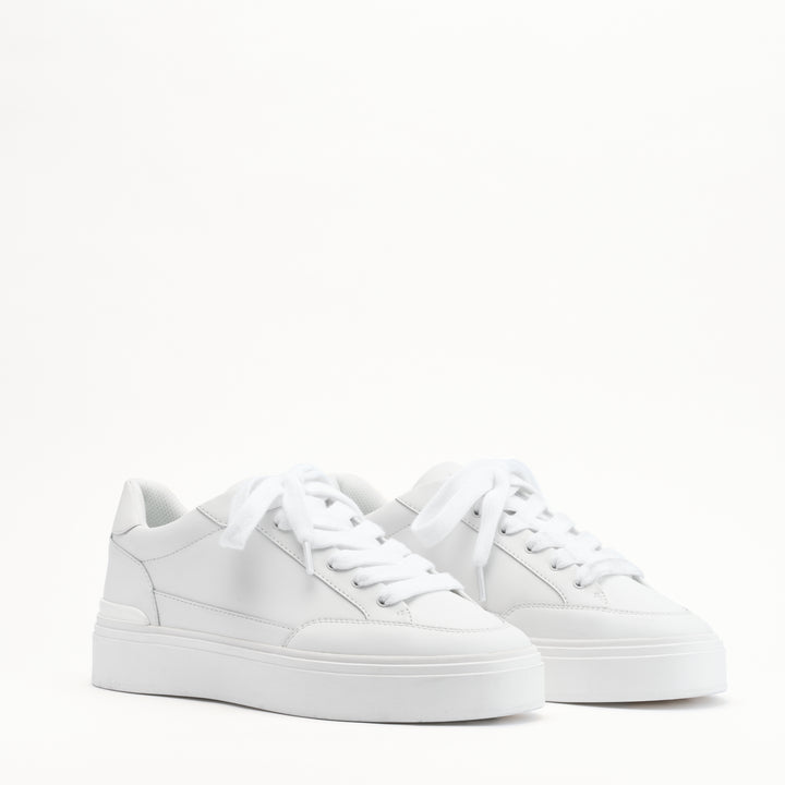 MALLET Lansbury Men's White Leather Sneakers