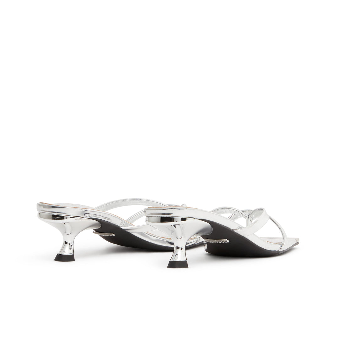 Elisa Metallic Silver Womens