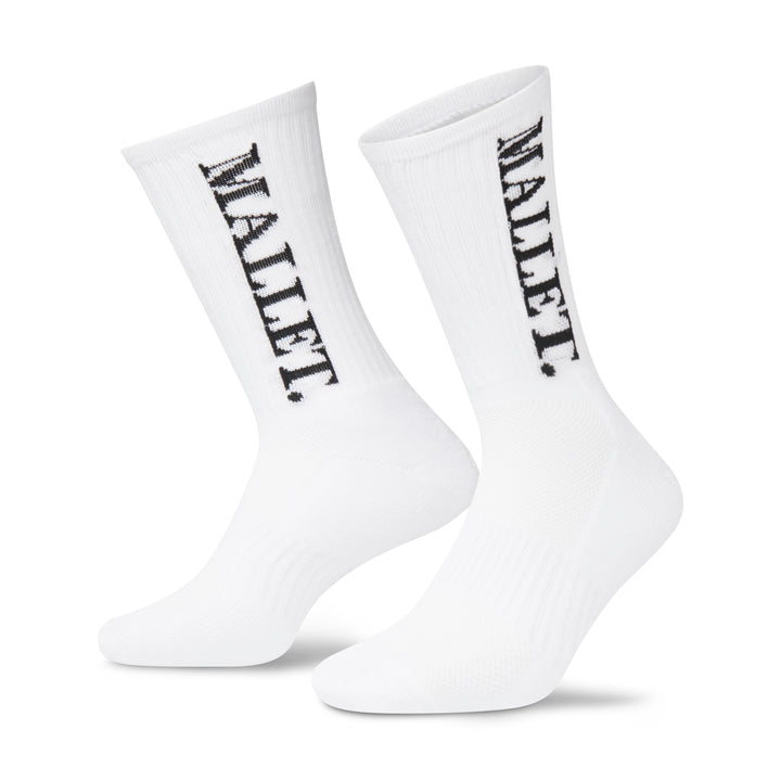 Mallet Socks 2-Pack (Black & White)