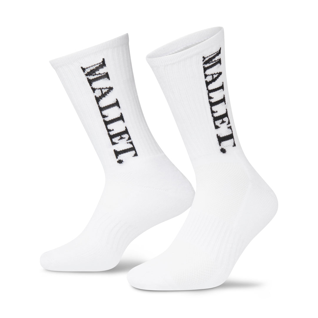 Mallet Socks 3-Pack (2 x Black & 1 x White)