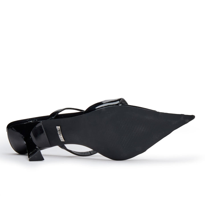 Frederica Black Patent Womens