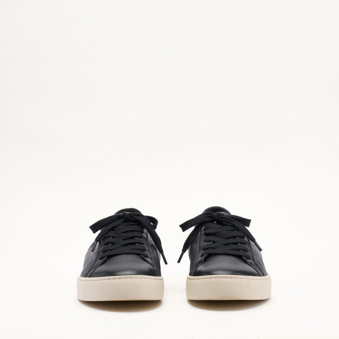 MALLET Sona Men's Black Soft Leather Sneakers