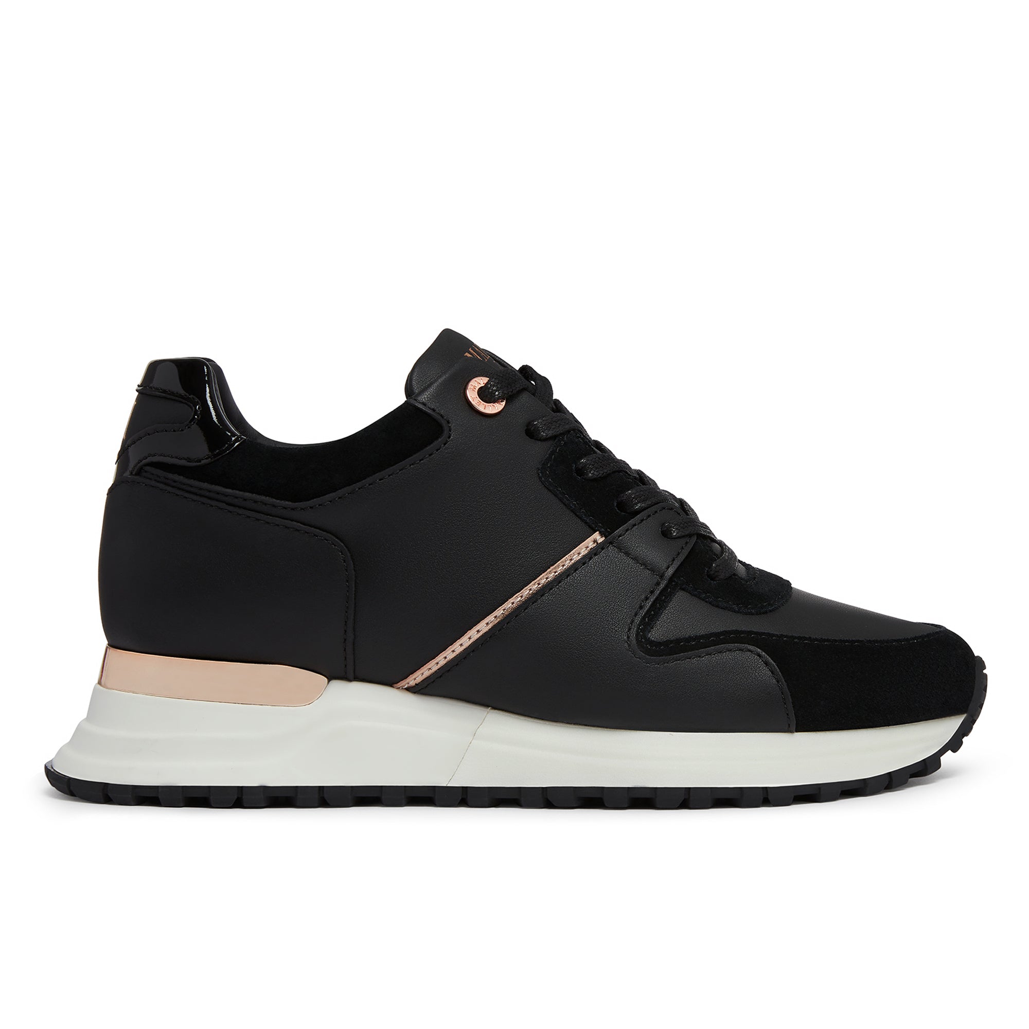 Almorah Black Rose Gold Womens – Mallet London - US