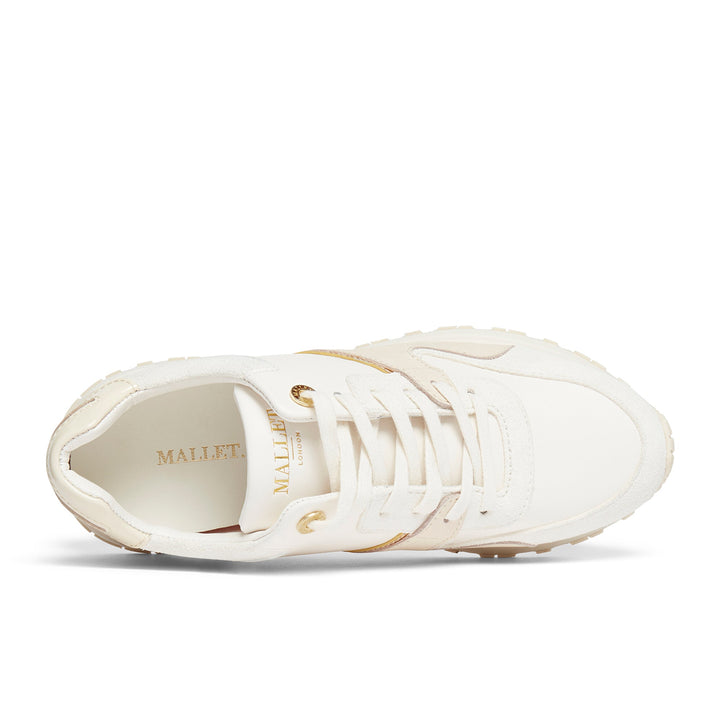 Almorah Off-White Gold Womens