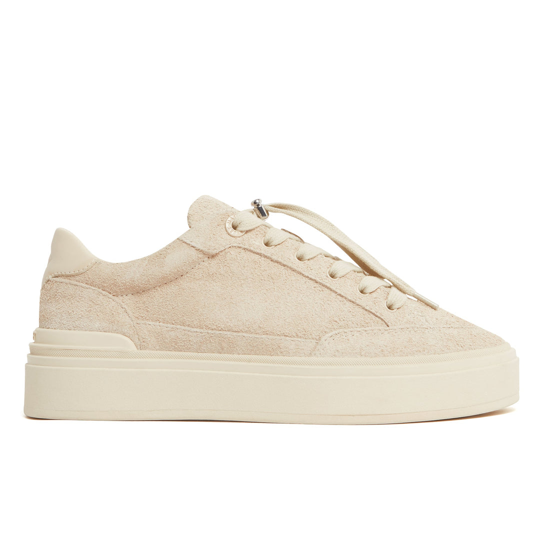 Lansbury Beige Hairy Suede Womens
