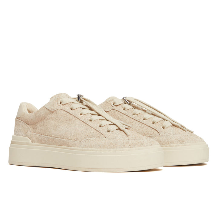 Lansbury Beige Hairy Suede Womens