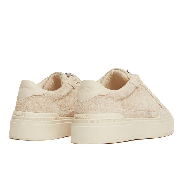 Lansbury Beige Hairy Suede Womens