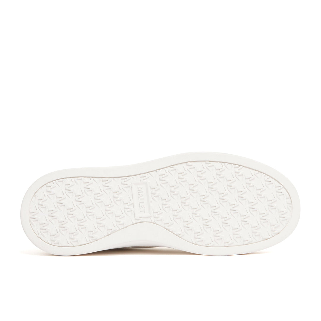 Lansbury White Leather Womens