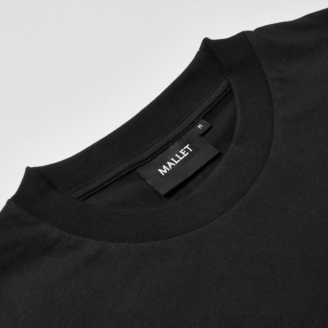 Iridescent Logo Tee Organic Black