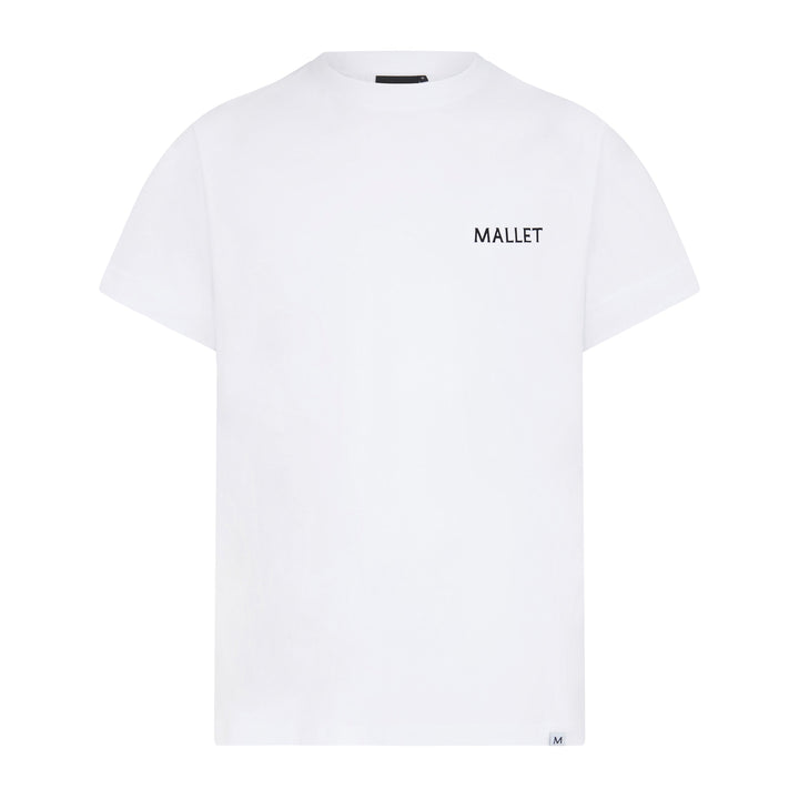 Coordinates Logo Print Tee - White Black