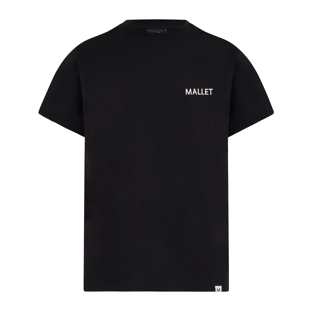 Coordinates Logo Print Tee - Black