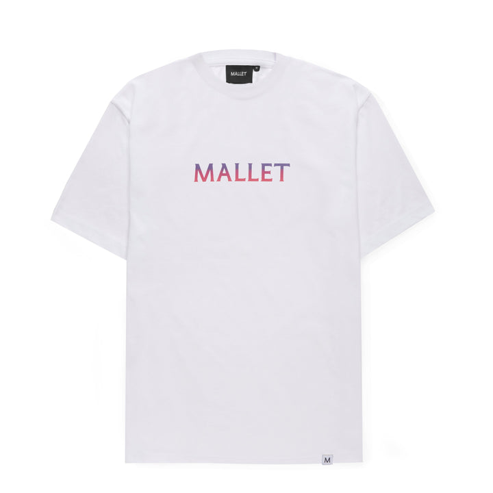 Palm UV Print Tee Organic White